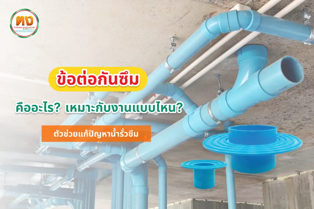 ข้อต่อกันซึม
