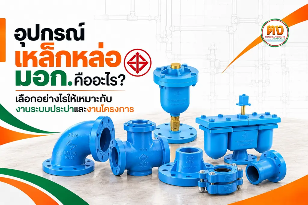 อุปกรณ์ท่อเหล็กหล่อ
